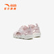 Anta children's sandals, baby boys' shoes, 2025 summer new product, Linglong flashing light toe beach shoes, clear water powder/Anta white-1 24