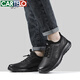 CARTELO men's shoes spring and autumn leather breathable dad shoes business sports casual men's leather shoes 5208 black 42