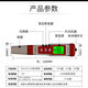 XMSJ十合一多功能水质检测笔 PH笔酸度计TDS电导率测试仪温度盐度检测 背光9902PH/EC/温度