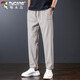 Pantalones de carpintero (Tucano) pantalones heterosexuales de los hombres primavera y verano Sports sueltos al aire libre Trabajos de moda de al aire libre Apricot XL