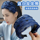 Zuoou headband covers white hair on top of head and widens hairline to block hairline hairpin headband blue polka dot organza seamless hair bundle hairpin solid color black