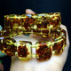 Xinxiangdu natural flower amber hand row amber bracelet hand row flower amber bracelet hand brand bracelet anti-fatigue soothing sleep aid jewelry flower amber hand row (about 16*13mm)