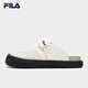 FILA 斐乐官方拖鞋女鞋休闲勃肯鞋2025夏季新款元气拖鞋潮流凉拖鞋 豆腐白-TF 38