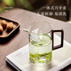 Yipot tea brewing tea cup tea water separation crescent cup filter glass high temperature resistant office teapot one person with one cup and one pot