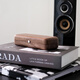 Budi black walnut glasses sunglasses storage box solid wood portable anti-pressure sunglasses box men and women high-end glasses box storage box brown