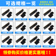 Zejie single row female socket 2.54mm pin header socket double row female 1*2P3P4P5P6P7P8P9P10P16P20P40P 8P single row (20 pieces)