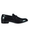 Stacy Adams Boys Kaylor Slip-on Loafers, Black Black 2.5 Big Kid