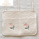 RSRDDYins Korea 2021 new crib storage hanging bag storage storage bag diaper diaper bottle tulip hanging bag small size