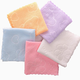 Rags, kitchen dish towels, home absorbent, lint-free, not prone to oil, table cleaning, multi-use small towels, 2 packs, 20cm*20cm, random colors