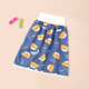 Little Love Star Diaper Skirt Baby Diaper Pants Bedwetting Magic Device Baby Leakproof Waterproof Large Washable Diaper Pad Cloth Diaper Haze Blue Bear Diaper Skirt M 0-3 years old 0-30 Jin Jin is equal to 0.5 kg