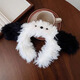 Tang Funi Hush The King Is Hibernating Yu Shuxin Wei Zhi Same Style Plush Puppy Headband Cute Face Wash Hairpin Headband Hair Accessory Female Puppy Plush Headband