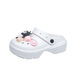 Hualin Fashion Men's Overwear Sack-Toe Sandals Новый стиль для девушек из бутылочки куломи Hole Cartoon Lose Sule Summer Antiplip White 24 -25