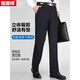 Pantalones de traje de seda hengyuanxiang mulberry 2025 Summer estilo delgado de verano y anciano Padre alto Pantalones rectos sueltos azul marino de alta gama 9901 [estilo delgado de verano] 29 2 pies 2 cintura circunferencia
