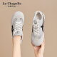 LA CHAPELLE SAPOS MUBLITOS SUGLOS SOFÍFICOS COMPLETOS ENTRENAMIENTOS ALEMENTOS PARA MUJER 2025 Nuevo verano de malla delgada versátiles versátiles casuales zapatos planos beige xxe6625-2 38