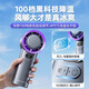MUROVY refrigeration small fan foldable neck-handheld portable small refrigeration air conditioner desktop electric fan Dyson Purple 16 superconducting ice magnetic refrigeration 3600mAh