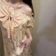 
Yalu hellokitty2025 new ice silk pajamas for women in summer short-sleeved sweet girl home clothes spring and autumn set 13559-milk fufu super sweet kitty M Recommended [80-100Jin [Jin equals 0.5 kg]]