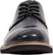 Deer Stags Boys Denny Oxford Shoes, Black//White Black//White 4 Big Kid