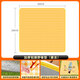 Suncojia picnic mat, moisture-proof mat, yellow and white checkered beach mat, tent moisture-proof crawling mat 2*2 meters