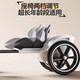 
Powell folding children's kart four-wheel 3-10 years old electric 6-12 years old without installation and portable toy car [standard version] Yellow (standard battery + Bluetooth)