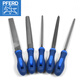 PFERD horse ring file grinding tool rub combination round triangle file assorted file set 8 inch fine tooth set 430
