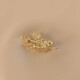 Leaf brooch women's niche exquisite and high-end temperament brooch high-end coat corsage leaves