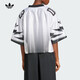 阿迪达斯 （adidas）三叶草女装2025年新款正品COMFORT FLIP FLOP运动短袖球服短款T恤 JX9216 XS