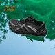 ANTA (ANTA) children's sandals, boys' shoes, 2026 spring new outdoor river tracing shoes, toe-toe beach shoes, black-4 35