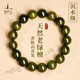 Putuo Mountain Green Sandalwood Bracelet Sandalwood Sandalwood Buddha Bead Bracelet Play High-density Rosary Beads for Male and Female Couples as Birthday Gifts