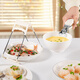 Anbuy 2-piece set of anti-scalding plate and bowl clamps, steamer clamps, kitchen anti-slip and anti-scalding plate and bowl clamps S1282
