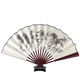 TaTanice folding fan for men, gift box, birthday gift, Chinese style handmade men's fan, silk cloth fan, business gift, eight horses