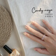 CandyMoyo healthy 0-toxic water-based nail polish no-bake manicure long-lasting whitening non-tearable white night aurora