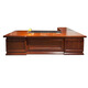 Tongta Chinese style desk boss desk president desk executive desk solid wood desk chairman office boss desk and chairs 2.4m boss desk