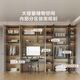 Lin's Home Whole House Customized Light Luxury Bedroom Cloakroom Walk-in Wardrobe Large Capacity Storage Cabinet Customized Gold
