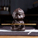 Chopsticks Creation Color Changing Tea Pet Monkey King Tea Pet Ornaments Purple Sand Monkey King Monkey King Tea Play Tea Table Accessories Resin Color Changing Monkey Can Raise Fish Tank Somersault Cloud Monkey + Golden Cudgel