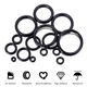 Yonglishang Dingqing standard parts O-ring repair box, rubber sealing ring, 200 pieces in box