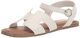 Steve Madden Girls Haydin Flat Sandals, White, Kids 13 White Kids 13