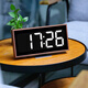 Momen clock, living room, bedroom, home furnishings, desktop clock, large screen, LED desktop, large digital electronic time display