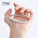 TTMIX round ladies platinum bracelet pt950 fashionable platinum round bracelet smooth spaced car flower bracelet 60mm weight 17.80g width 4.5mm