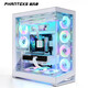 追风者（PHANTEKS）NV7 723全视景无立柱双向摆放360水冷5090电脑机箱 NV7白机箱+D30正向风扇x2+D30反
