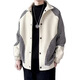 S.SOFEA men's jacket spring and autumn couple casual handsome vintage2025 W9906 beige white M [80-100Jin[Jin equals 0.5 kg]]