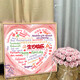 Hualeji Alles Gute zum Geburtstag DIY Digitalölmalerei gefülltes Graffiti Färbung handgefertigtes Geschenk handgemalbte Liebe Acrylmalerei Dekoratives Malmal