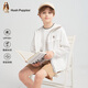 Hush Puppies children's clothing children's cool skin clothing 25 summer boys and girls ice sun protection clothing white UPF50+ 140