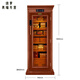 GIOIO German imported quality high-end cigar cabinet constant temperature and humidity household cigar cabinet mini cigar cabinet solid wood cigar cabinet American red oak 1800H all solid wood cigar cabinet 1L