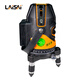Láser Láser Luz verde Nivel de luz de 5 alambres con láser infrarrojo láser LSG686SPD Instrumento de marcado Medidor de nivel de alta precisión [Cursor verde estándar + trípode] LSG686SPD