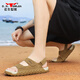 Sandalias de la familia Bull Sandalias para hombres Sandalias romanas retro versátiles de 2025.