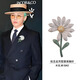 QUAMER gold store Kwon Zhilong's same style daisy corsage suit collar badge brooch matching accessories Korean same style daisy brooch