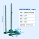 决动实心铸铁羽毛球网架室内标准训练羽毛球网柱带150KG配重绿色JYW14