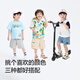 Balabala children's clothing baby short-sleeved t-shirt children's clothes boys' tops cartoon 2025 summer clothes 208225117118