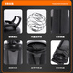 Bethes shaker cup sports fitness water cup protein powder mixing cup milkshake cup meal replacement cup Yaoyao cup 680ML black