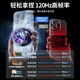 Li Hai No. 1 on the TOP list Mobile phone radiator magnetic live broadcast special tablet cooling artifact refrigeration semiconductor back clip game ipad suitable for Apple iqoo Black Shark Black Standard Model Semiconductor Refrigeration - Silent and Low Noise + Removable Back Clip